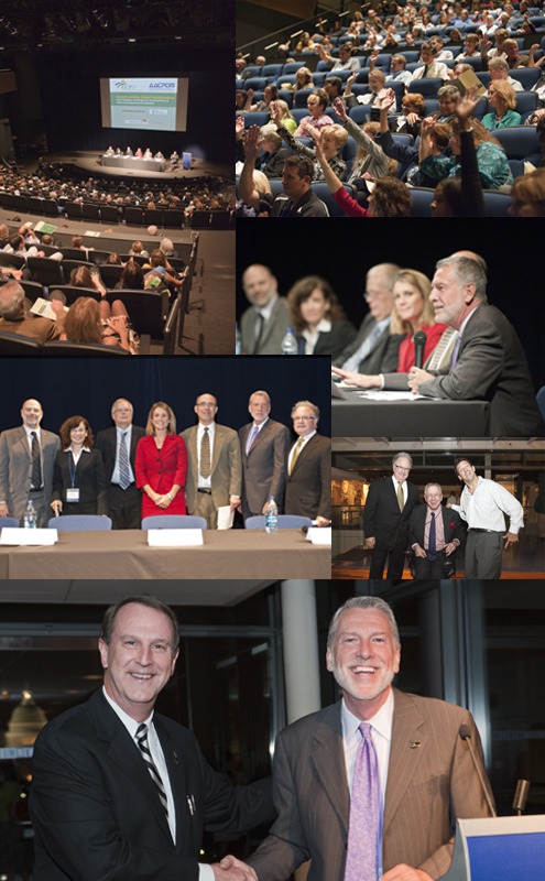 photo collage of Fall Forum 2010